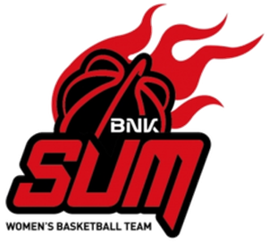  BNK Busan Sam Women's Basketball Team Logo