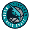 北黃金海岸海鷹女籃 logo