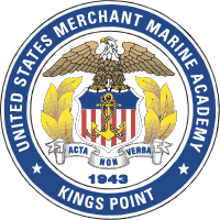 美国商船学院  logo