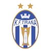 地拉那女籃 logo
