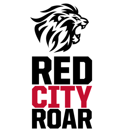 紅城咆哮女籃  logo