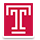 天普大学女篮 logo