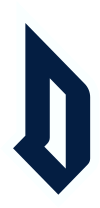 杜肯大學 logo