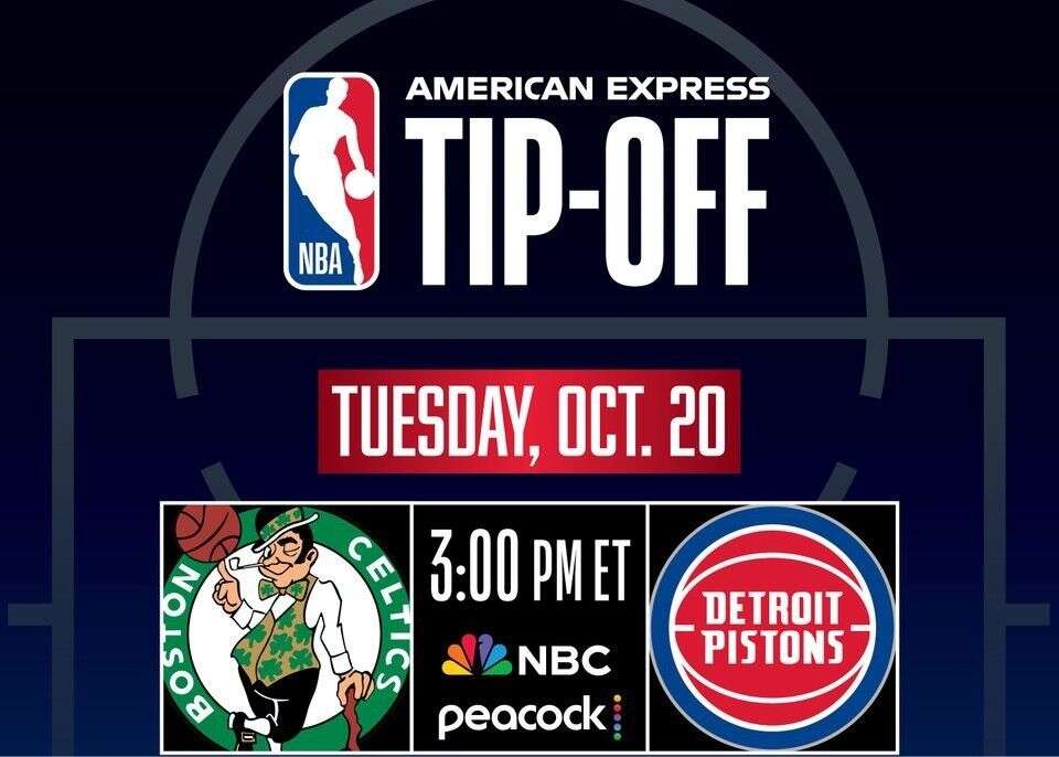 NBA公布揭幕夜：活塞vs绿军，尼克斯vs76人，马刺vs雷霆