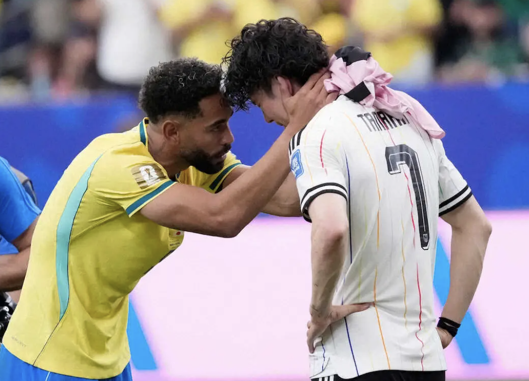 本田圭佑：日本队拼尽全力，输了就是输了