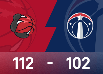 NBA战报：巴恩斯28分14板，猛龙112-102战胜奇才