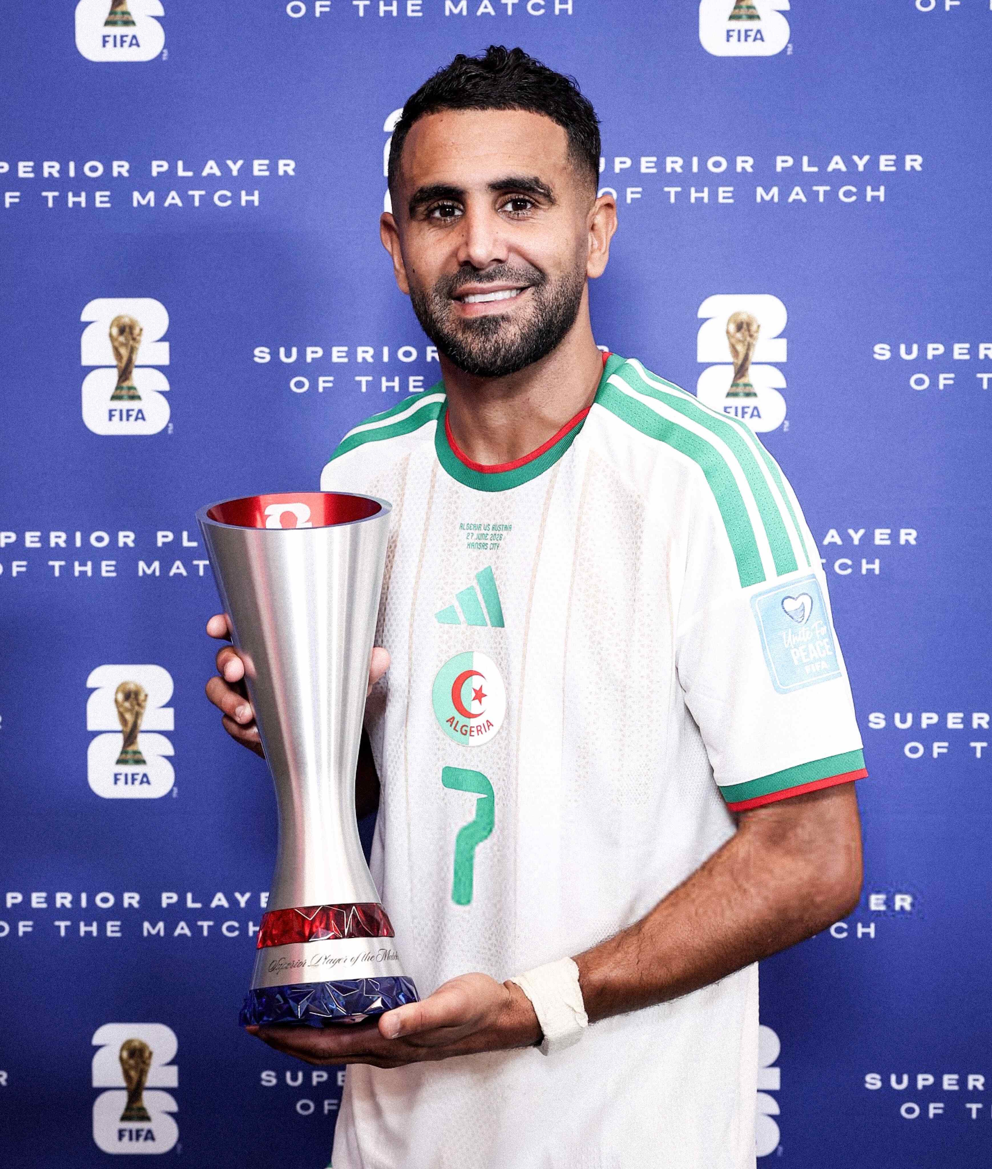 马赫雷斯梅开二度，阿尔及利亚3-3战平奥地利